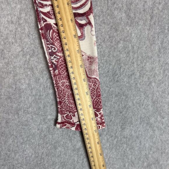 Vintage Y2K Lucky Brand Shirt Womens M Asian Inspired Print Long Sleeve T Shirt - Picture 6 of 10